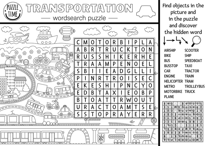 word search puzzle